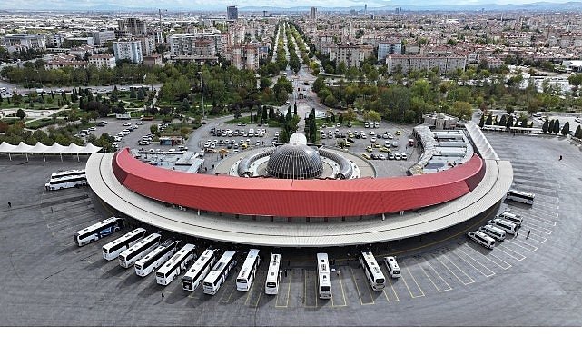 Konya Otogarı 2025'te 18 Milyona Yakın Yolcuya Hizmet Verdi