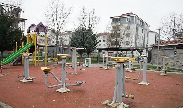 Lüleburgaz'da parklar yenileniyor