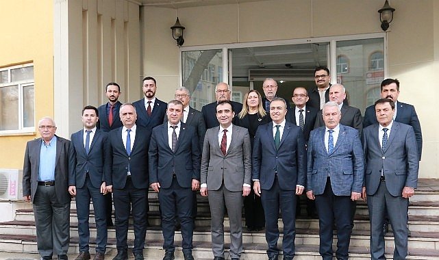 Vali Hayrettin Çiçek'ten Başkan Kalaycı'ya İade-i Ziyaret