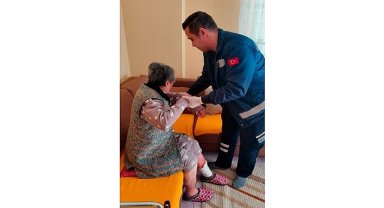 Vatandaşlardan evde bakım hizmetleri için teşekkür 