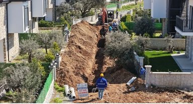 Başkan Çerçioğlu'ndan Davutlar'da Altyapi Yatırımı