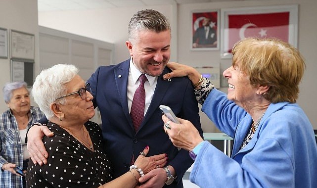 Başkan Görkem Duman'dan huzurevine bayram ziyareti