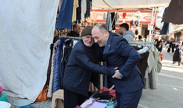 Başkan Selçuk Yıldız'dan Bayram Sonrası Pazar Ziyareti: 'Hemşehrilerimizle Gönül Gönüleyiz