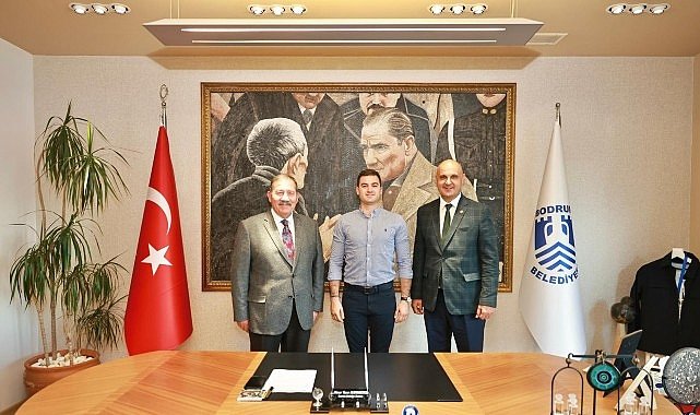 Başkan Topuz'dan Başkan Mandalinci'ye Ziyaret