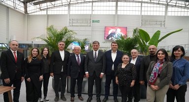 Cittaslow Ulusal Ağ Toplantısı öncesi Başkan Tugay'a ziyaret