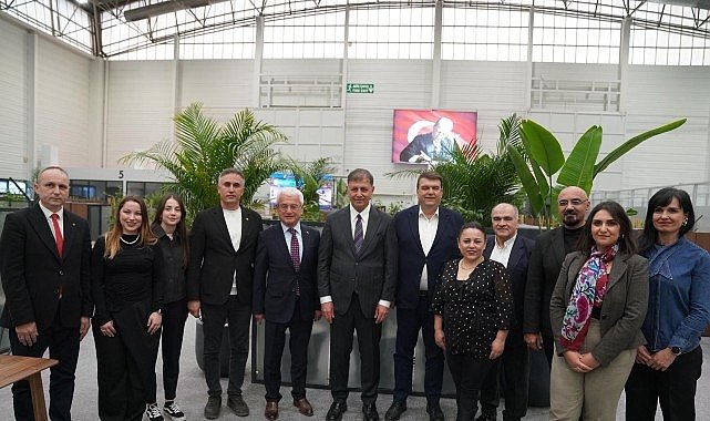 Cittaslow Ulusal Ağ Toplantısı öncesi Başkan Tugay'a ziyaret