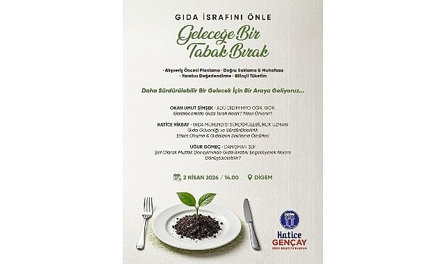 Didim Belediyesi'nden İsrafa Karşı Güçlü Mesaj: 'Geleceğe Bir Tabak Bırak'