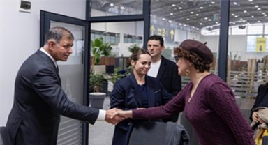 Minguzzi ailesinden Başkan Tugay'a ziyaret