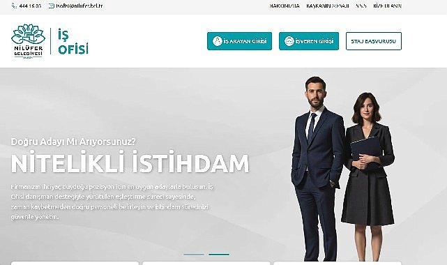 Nilüfer'de iş arayanlar ve işverenler artık dijital platformda buluşuyor