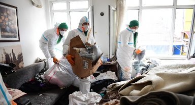 Osmangazi Belediyesi Çöp Eve Müdahale Etti, Kayıhan Rahat Nefes Aldı