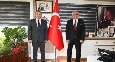 ATSO Başkanı Hacısüleyman'dan Başkan Topaloğlu'na ziyaret 