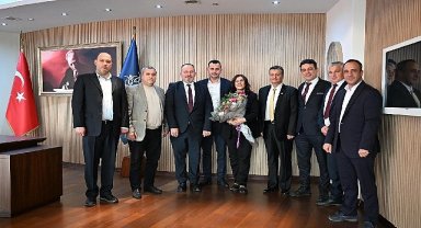 Başkan Çerçioğlu'na Nazilli Şoförler ve Otomobilciler Odası'ndan ziyaret