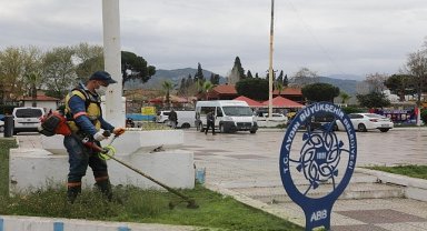 Başkan Çerçioğlu'ndan Germencik ve İncirliova'da Yeşil Alanlara 'Bahar' Dokunuşu