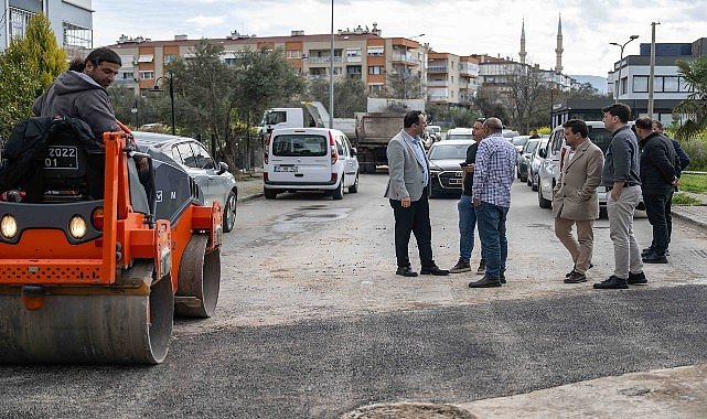 Bornova'da yol seferberliği