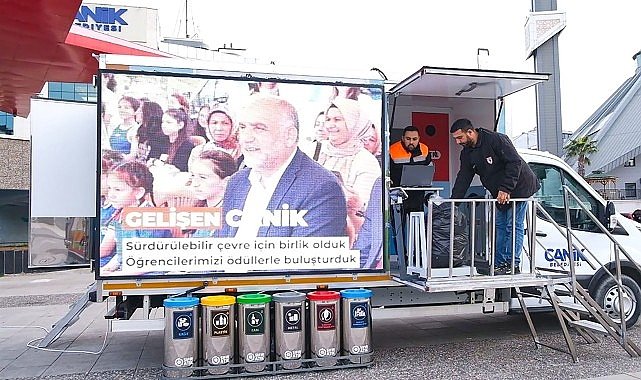 Canik'te Atığı Getirene Nakit İade