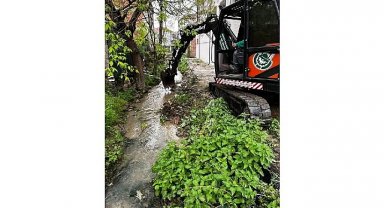 Cerrah'ta 5 Km'lik Sulama Kanalı Temizlendi