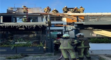 İzmir'de itfaiyenin hızlı müdahalesi faciayı önledi