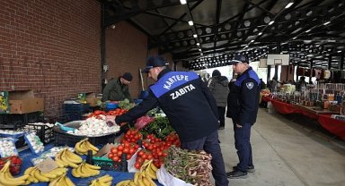 Kartepe Zabıtasından Pazar Denetimi