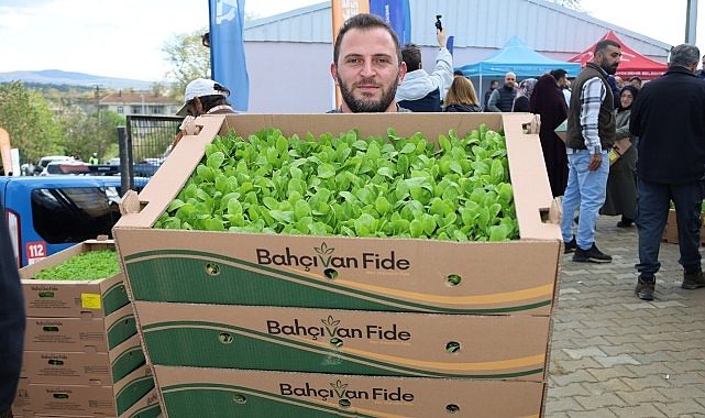 Kocaeli'de çiftçilere sebze fidesi desteği