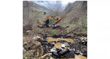 Ödemiş Belediyesi yağışlı mevsim sonrası aynı anda 7 bölgede sahada