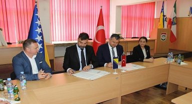 Saray Belediyesi ile Vares Belediyesi kardeş oldu