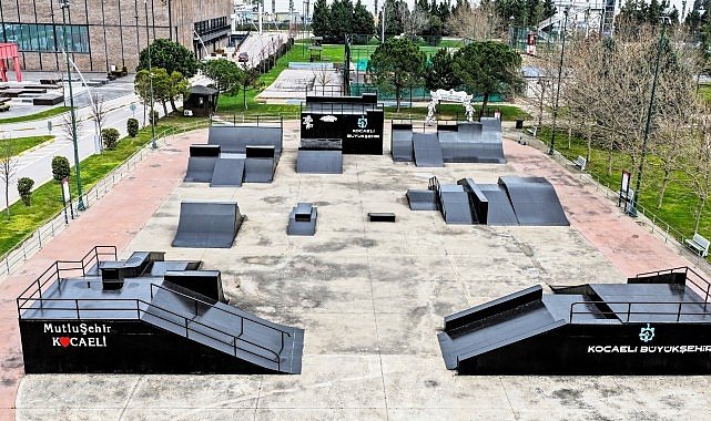 Sekapark'ta Skate Park yenilendi, parkur tam not aldı