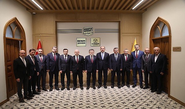 Tarım ve Orman Bakanı Yumaklı Başkan Altay'ı Ziyaret Etti