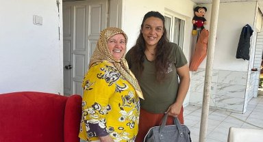 Anne Taksinin ilk misafirlerine 'Anne çantası'