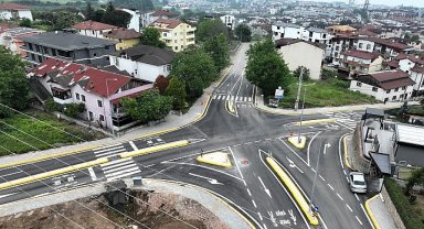 Başiskele'de modern kavşak hizmete açıldı