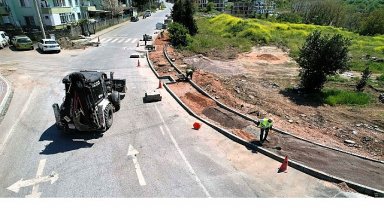 Başiskele'de trafik akışına yeni dokunuşlar