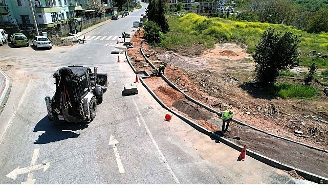 Başiskele'de trafik akışına yeni dokunuşlar