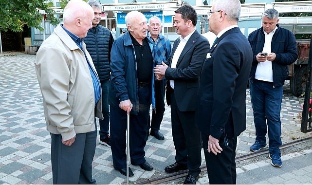 Başkan Erkan Aydın Vatandaşlarla Bayramlaştı