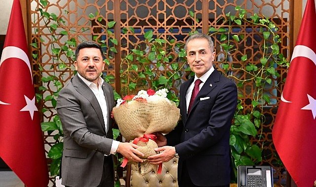 Başkan Rasim Arı'dan Vali Hüseyin Kök'e Hayırlı Olsun Ziyareti