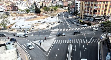 Çayırova'daki kavşakta Büyükşehir imzası
