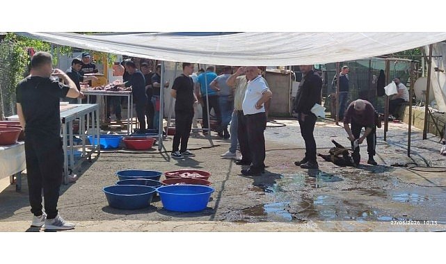 Maltepe'de kaçak kurban kesimine sıkı denetim