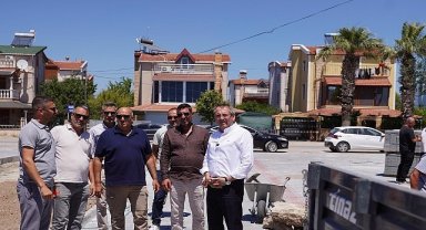 Ayvalık'ta Yol Seferberliği Sürüyor