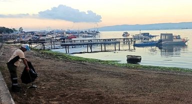 Başiskele sahili Büyükşehir'le hem temiz hem güvenli