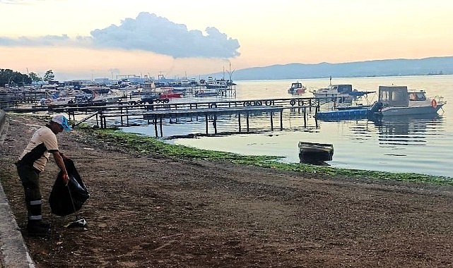 Başiskele sahili Büyükşehir'le hem temiz hem güvenli