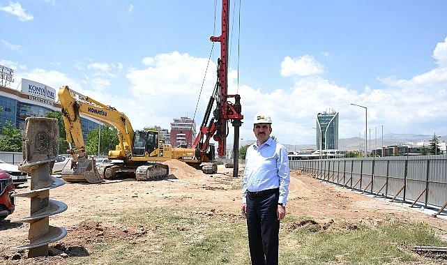 Başkan Altay: “Konya Tarihine Geçecek Altyapı Yatırımlarımız Kesintisiz Bir Şekilde Devam Ediyor