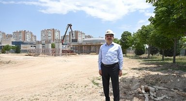 Başkan Altay: “Yurtlar Bölgesi'nde Tramvay Hattımızı Yukarı Alacağımız Köprü Çalışmamız Kesintisiz Bir Şekilde Devam Ediyor