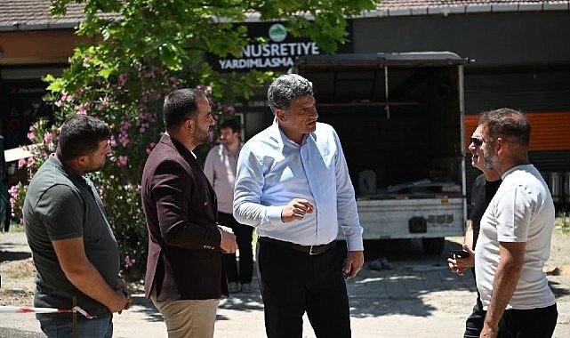 Başkan Kocaman, Nusretiye Meydan Projesini Yerinde İnceledi