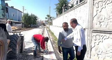 Başkan Mehmet Aydın Mahallelerde Devam Eden Çalışmaları Yerinde İnceledi