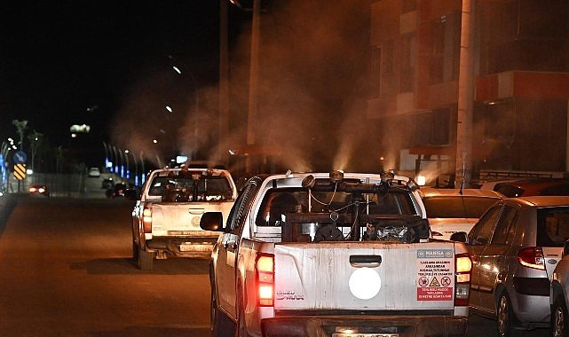 Büyükşehir'den 17 İlçede Kesintisiz İlaçlama Seferberliği