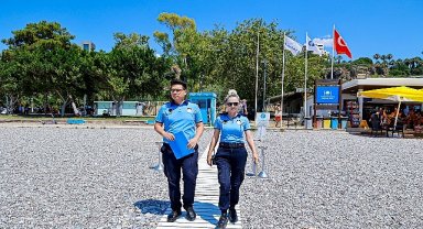 Büyükşehir zabıtasından 'Dumansız plaj' uygulaması denetimi