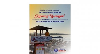 Didim Belediyesi Sahillerde Güvenlik Nöbetini Sürdürüyor