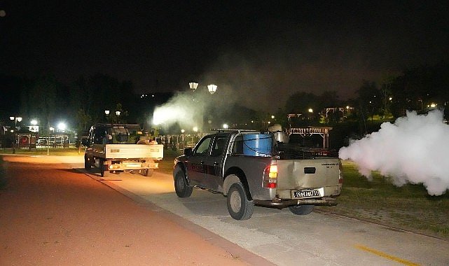Keçiören Belediyesi'nden 7/24 ilaçlama seferberliği
