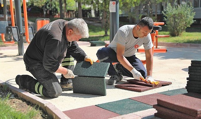 Keçiören'de Parklar Yenileniyor