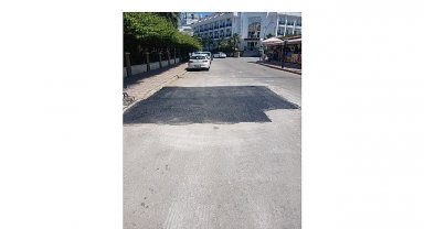 Kemer'de altyapı çalışmaları 