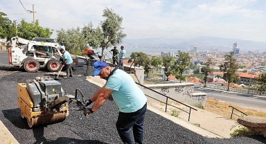 Konak'ta hummalı çalışma: 5 mahallede 24 sokak aynı anda yenileniyor