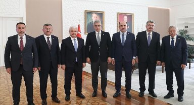Konya Heyeti ve Başkan Altay Ankara'da Çeşitli Ziyaretler Gerçekleştirdi